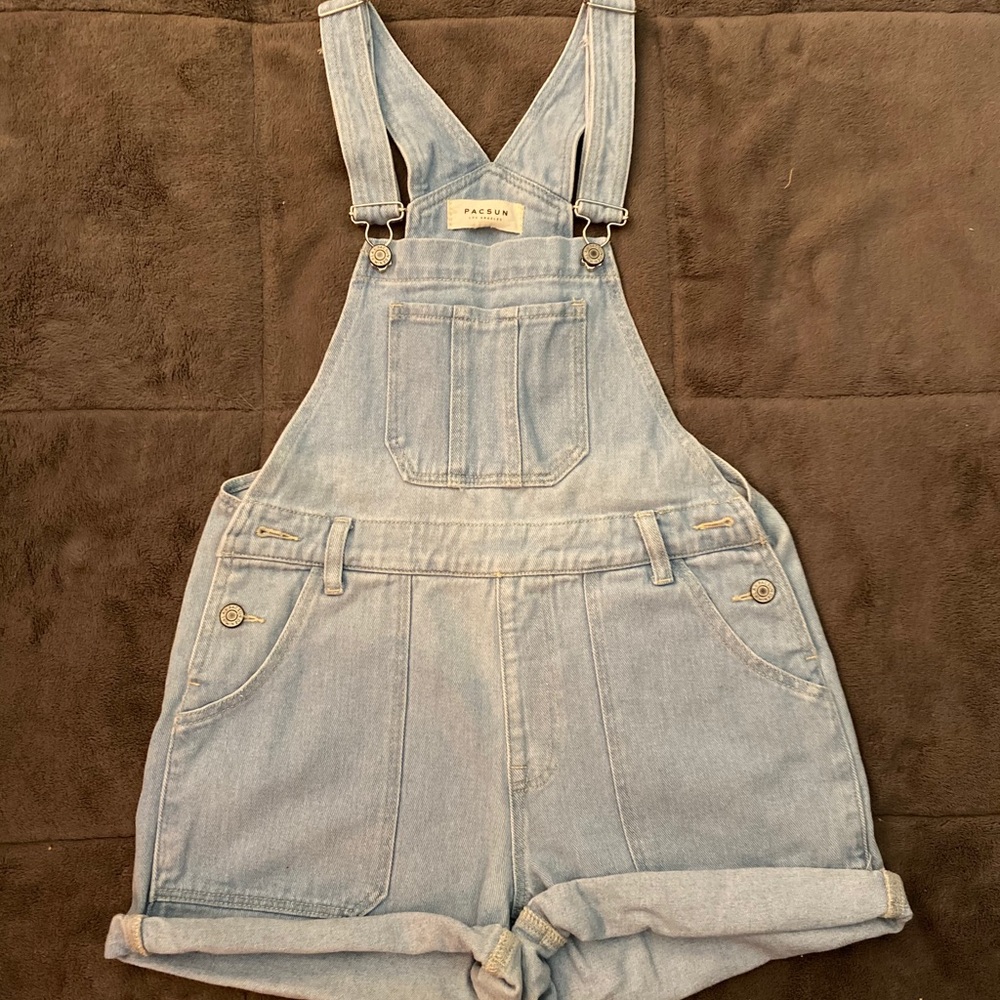PacSun overall shorts